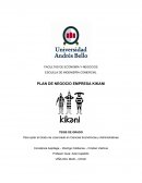 PLAN DE NEGOCIO EMPRESA KIKANI