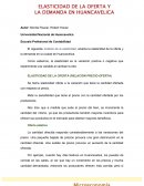 Análisis de la elasticidad de la oferta y la demanda