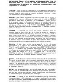 DEMANDA DE DIVORCIO VOLUNTARIO. ESTADO DE MORELOS.. Página 3