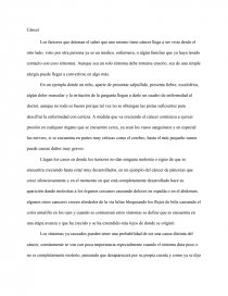 CANCER. Cáncer Colorrectal. Página 1