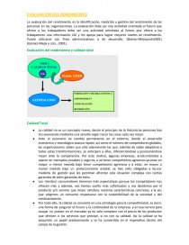 Evaluación del rendimiento. Página 1