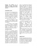 Factores que influyen en el ambiente escolar provocando estrés en los estudiantes de nivel superior