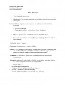 Plan de clases. Cuidando tu memoria