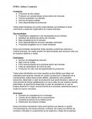 Ejemplo de FODA de una microempresa Sashay Cosmetics