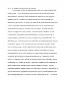 Acta de inspeccion ocular y secuestro