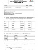 EVALUACIÓN LENGUAJE VERBOS, PRONOMBRES Y ACENTUACIÓN GENERAL