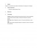 Personal de Logística Materias Primas