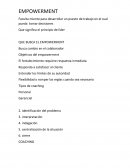 QUE BUSCA EL EMPOWERMENT