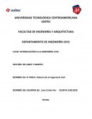 CLASE: INTRODUCCIÓN A LA INGENIERÍA CIVIL