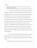 Identificar los diferentes fines que apuntan y conforman las políticas curriculares