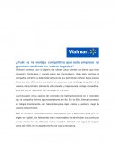 WAL MART ¿Cuál es la ventaja competitiva que esta empresa ha generado mediante su cadena logística?