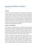 Inflacion Neoliberal en Mexico