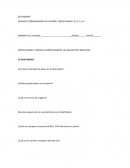 EXAMEN EXTRAORDINARIO DE ESPAÑOL TERCER GRADO “A, B, C y D ”