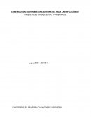 CONSTRUCCIÓN SOSTENIBLE, UNA ALTERNATIVA PARA LA EDIFICACIÓN DE VIVIENDAS DE INTERES SOCIAL Y PRIORITARIO