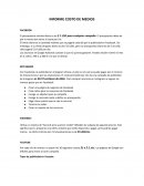 Informe costo de medios