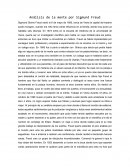 Analisis de la mente por sigmund freud