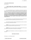 Desistimiento de termino