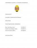 Diseños Organizacionales contemporáneos