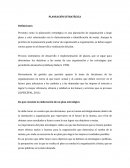 Planeación estratégica actividades