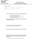 Examen de facultad de medicina