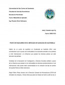 EL PUNTO DE EQUILIBRIO EN EL MERCADO DE GASOLINA EN GUATEMALA