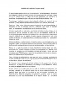 Análisis de la película “la gran venta”