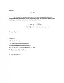 Factorizacion de trinomios actividad. Página 1