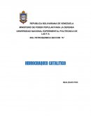 HIDROCRAQUEO CATALITICO