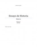 Ensayo de Historia La Conquista de México y México Colonial