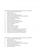 Actividad cuestionario de lenguaje