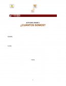 Actividad ¿Cuántos somos?