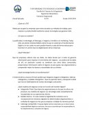 Gerencia Empresarial Ingeniería Mecatrónica