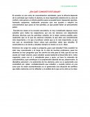 ¿En qué consiste estudiar?