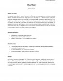 Chac mool Síntesis del cuento