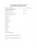 EXAMEN DE DIAGNOSTICO DE MATEMATICAS. 2º GRADO.