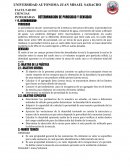Determinacion de porosidad y densidad