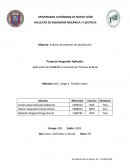 Materia: Análisis de sistemas de producción