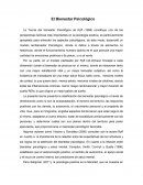 Emociones El Bienestar Psicológico