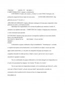 Planeación Lenguaje y comunicación