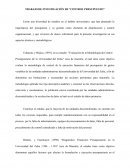 TRABAJO DE INVESTIGACIÓN DE “CONTROL PRESUPUESTO”