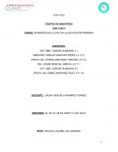 CURSO: APRENDIZAJES CLAVE EN LA EDUCACIÓN PRIMARIA