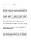 Critica Literaria los Merengues