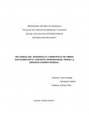 INFLUENCIA DEL DESARROLLO Y MONOPOLIO DE ARMAS NUCLEARES EN EL CONTEXTO INTERNACIONAL DESDE LA SEGUNDA GUERRA MUNDIAL.