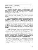 TQC: CONTROL DE LA CALIDAD TOTAL