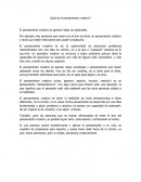 ¿Qué es el pensamiento creativo?