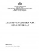 Libertad y desarrollo Amartya Sen