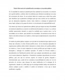 Relevancia de la planificación estratégica en la gestión pública