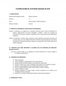 PLANIFICACION BASADA EN AOP