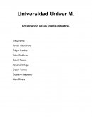 Planeacion para una industria de jugos