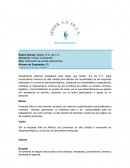 Inteligencia de negocios. Fabricación de piezas automotrices